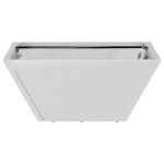 vidaXL kovový kvetináč Nerezová oceľ 35 x 35 x 15 cm Kovový kvetináč – Obrázok 6