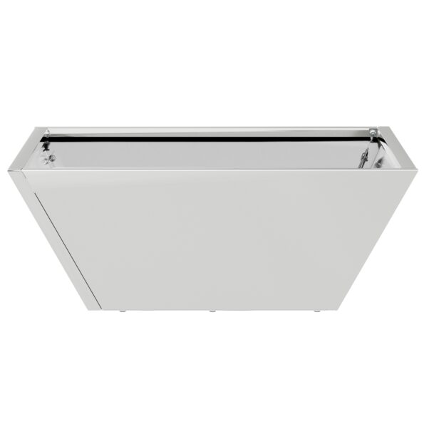 vidaXL Kovový kvetináč Nehrdzavejúca oceľ 40 x 40 x 15 cm – Obrázok 6