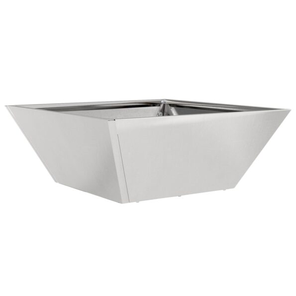 873819_5.jpg vidaXL Kovový kvetináč Nehrdzavejúca oceľ 40 x 40 x 15 cm Odolný – Obrázok 5