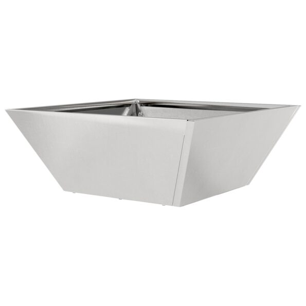 873819_8.jpg vidaXL Kovový kvetináč Nehrdzavejúca oceľ 40 x 40 x 15 cm Odolný – Obrázok 8