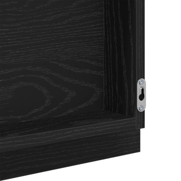 875413_7.jpg vidaXL LED zrkadlo do kúpeľne čierny dub 40x8,5x37 cm Zariadené drevo – Obrázok 7