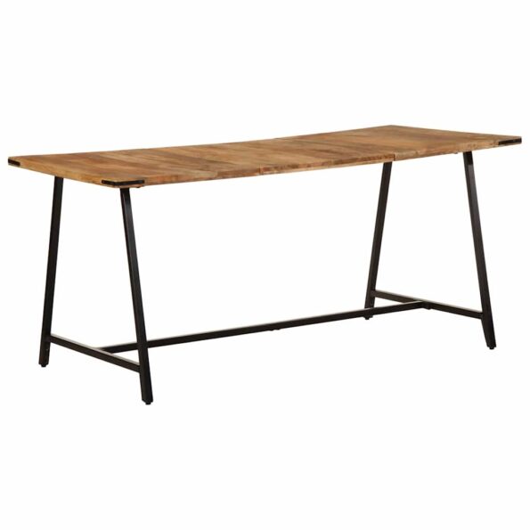 373610_1.jpg vidaXL Jedálenský stôl 160x80x75 cm masívne mangovníkové drevo – Obrázok 1