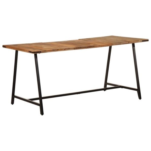 373610_11.jpg vidaXL Jedálenský stôl 160x80x75 cm masívne mangovníkové drevo – Obrázok 11