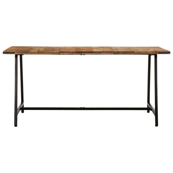 373610_2.jpg vidaXL Jedálenský stôl 160x80x75 cm masívne mangovníkové drevo – Obrázok 2