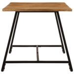 vidaXL Jedálenský stôl 160x80x75 cm masívne mangovníkové drevo – Obrázok 3