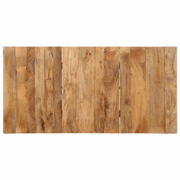 373610_4.jpg vidaXL Jedálenský stôl 160x80x75 cm masívne mangovníkové drevo – Obrázok 4