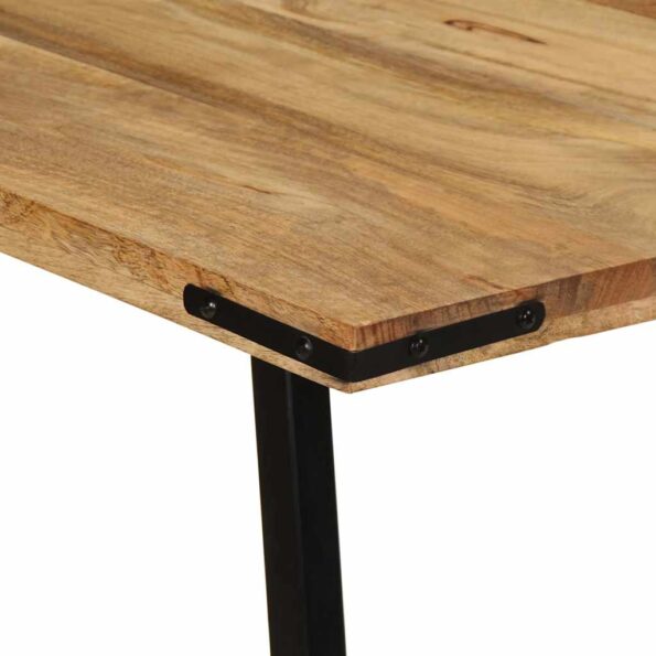 373610_5.jpg vidaXL Jedálenský stôl 160x80x75 cm masívne mangovníkové drevo – Obrázok 5