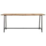 vidaXL Jedálenský stôl 180x90x75 cm masívne mangovníkové drevo – Obrázok 2