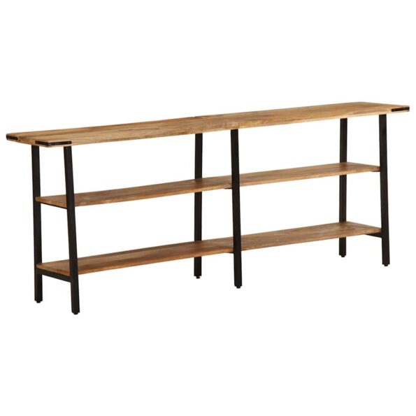 373614_1.jpg vidaXL Konzolový stolík 180x35x70 cm masívne mangovníkové drevo – Obrázok 1