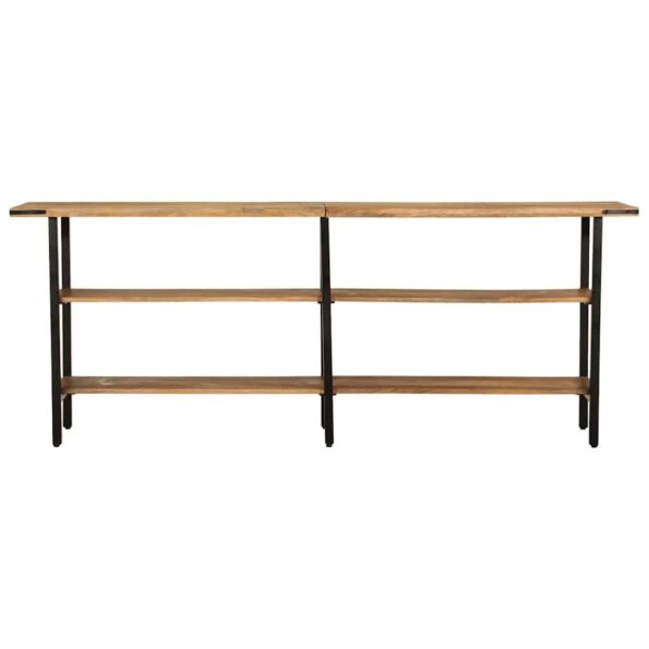 373614_2.jpg vidaXL Konzolový stolík 180x35x70 cm masívne mangovníkové drevo – Obrázok 2