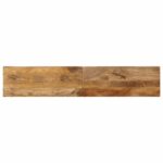 vidaXL Konzolový stolík 180x35x70 cm masívne mangovníkové drevo – Obrázok 4
