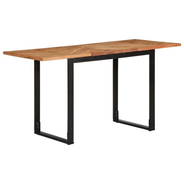 373617_10.jpg vidaXL Jedálenský stôl 140x70x75 cm, akáciový masív – Obrázok 10