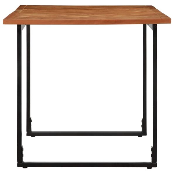 373618_3.jpg vidaXL Jedálenský stôl 160x80x75 cm, akáciový masív – Obrázok 3