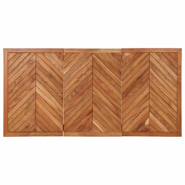 373618_4.jpg vidaXL Jedálenský stôl 160x80x75 cm, akáciový masív – Obrázok 4