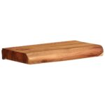 vidaXL Nástenné police 2 ks 30x20x3,5 cm, akáciový masív – Obrázok 11