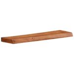 vidaXL Nástenné police 2 ks 60x20x3,5 cm, akáciový masív – Obrázok 12