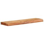 vidaXL Nástenné police 2 ks 60x20x3,5 cm, akáciový masív – Obrázok 2