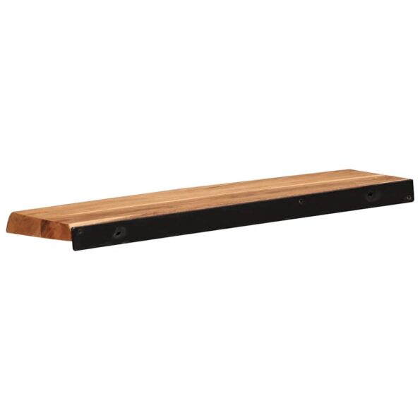 373625_5.jpg vidaXL Nástenné police 2 ks 60x20x3,5 cm, akáciový masív – Obrázok 5
