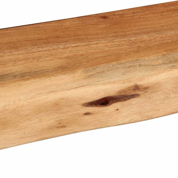 373626_8.jpg vidaXL Nástenné police 2 ks 80x20x3,5 cm, akáciový masív – Obrázok 8