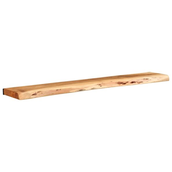 373627_2.jpg vidaXL Nástenné police 2 ks 100x20x3,5 cm, akáciový masív – Obrázok 2