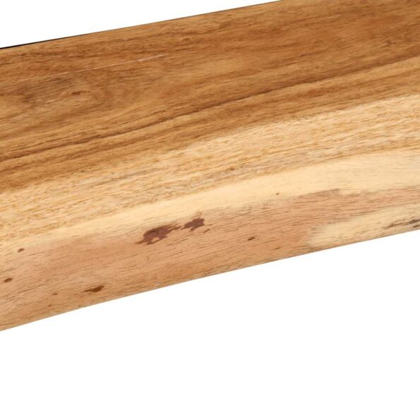 373627_8.jpg vidaXL Nástenné police 2 ks 100x20x3,5 cm, akáciový masív – Obrázok 8