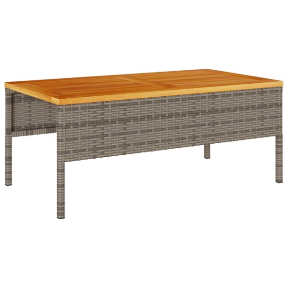 4104702_7.jpg vidaXL vonkajšia sedacia súprava Sivá a tmavosivá Ratan, temperované sklo – Obrázok 7