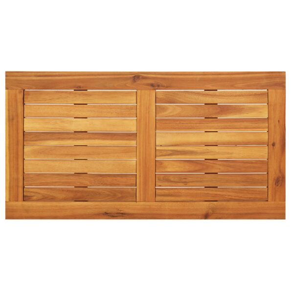 vidaXL vonkajšia súprava gaučov Béžová a krémová Ratan a látka Stredná – Obrázok 9