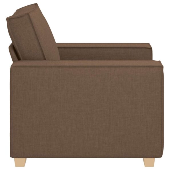 4104964_5.jpg vidaXL Rozkladacia pohovka/kreslo hnedá 60 cm látková – Obrázok 5