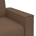 vidaXL Rozkladacia pohovka/kreslo hnedá 60 cm látková – Obrázok 7