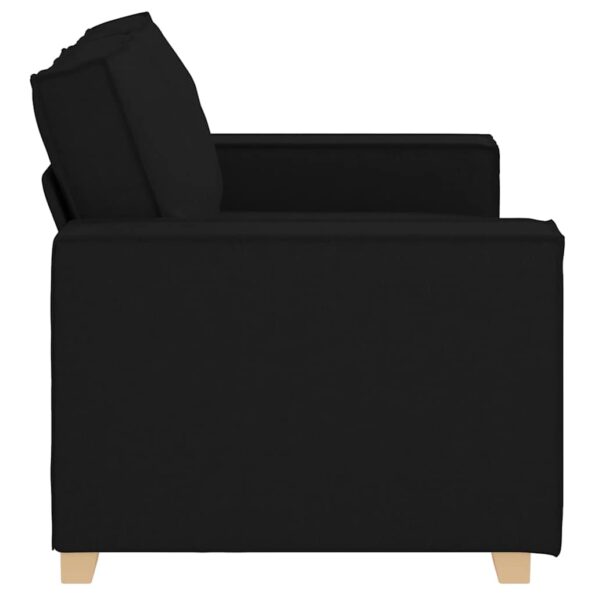 4104972_5.jpg vidaXL 2-miestna pohovka čierna 120 cm látka – Obrázok 5