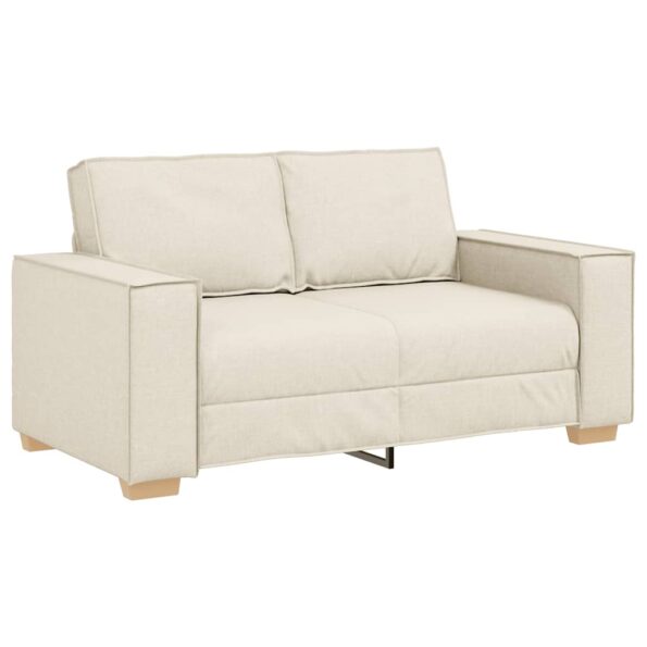 4104979_2.jpg vidaXL 2-miestna pohovka s ľanovou vrstvou 120 cm – Obrázok 2