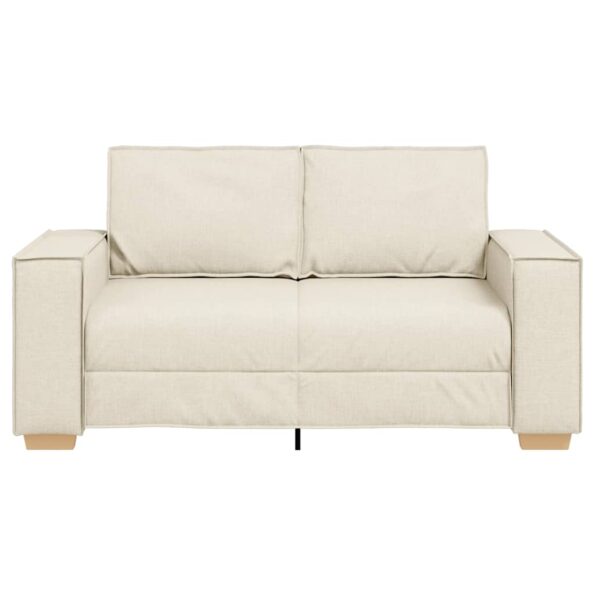 4104979_4.jpg vidaXL 2-miestna pohovka s ľanovou vrstvou 120 cm – Obrázok 4