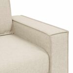vidaXL 2-miestna pohovka s ľanovou vrstvou 120 cm – Obrázok 7
