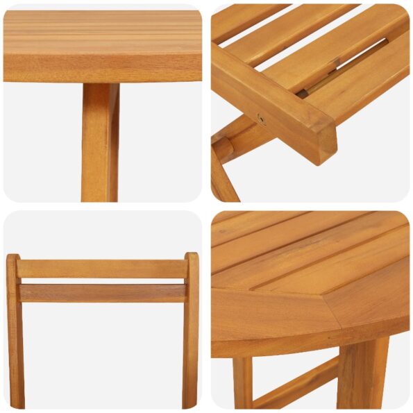 4105506_9.jpg vidaXL 3-dielny skládací bistro set z masívneho dreva akácie – Obrázok 9