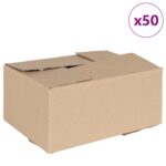 vidaXL Skladovacia škatula 50 ks 30x21.5x14 cm Lepenka – Obrázok 2