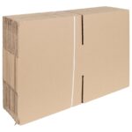 vidaXL Skladací box 50 ks 30x30x15 cm Lepenka – Obrázok 3