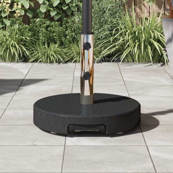 42002811_4.jpg vidaXL Podstavec na slnečník s kolieskami s čiernym granitom 29 kg Okrúhly – Obrázok 4