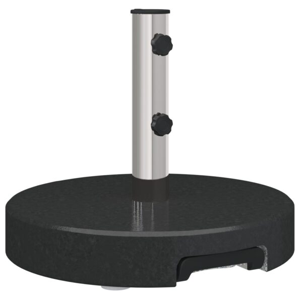 42002811_5.jpg vidaXL Podstavec na slnečník s kolieskami s čiernym granitom 29 kg Okrúhly – Obrázok 5