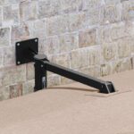 vidaXL Slnečník na terasu Taupe Polyester Veľký Skladací – Obrázok 3