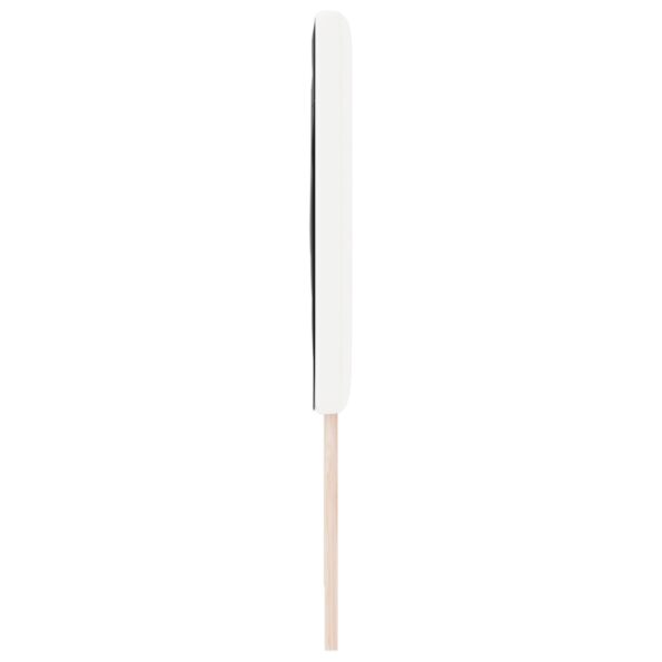 42007298_6.jpg vidaXL Čelo postele s jednoduchým dizajnom čisto biele 100 cm z umelej kože – Obrázok 6
