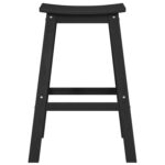 vidaXL Bar Stoličky 9 ks Čierny HDPE – Obrázok 5