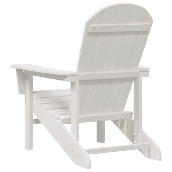 vidaXL Adirondack stoličky 2 ks Biele 74x82x90 cm HDPE – Obrázok 7
