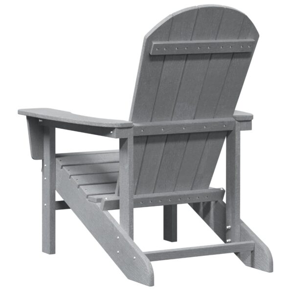 vidaXL Adirondack stoličky 2 ks Svetlosivé 74x82x90 cm HDPE – Obrázok 7