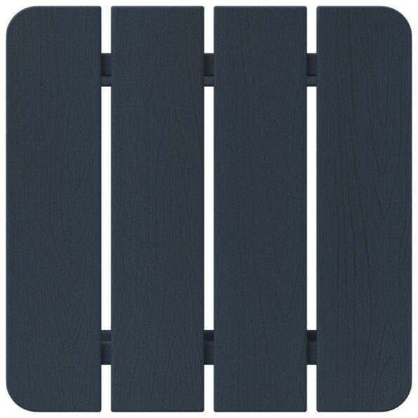 vidaXL 3-dielny záhradný lounge set Námornícka modrá HDPE – Obrázok 7