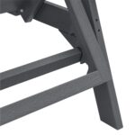 vidaXL lehátka 2 ks Svetlosivé 162x53x98.5 cm HDPE – Obrázok 8