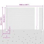 vidaXL Plotové stĺpy 22 ks U-kanál 140 cm pozinkovaná oceľ – Obrázok 11