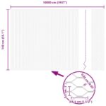 vidaXL Plotové stĺpy 22 ks U-kanál 140 cm pozinkovaná oceľ – Obrázok 12