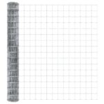 vidaXL Euro plot so 7 špičkovými stĺpikmi 1.6x10 m Pozinkovaná oceľ – Obrázok 6