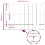 vidaXL Políčko 1x25 m pozinkovaná oceľ – Obrázok 13