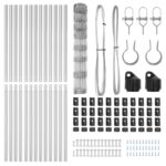 vidaXL Políčko 1x25 m pozinkovaná oceľ – Obrázok 5